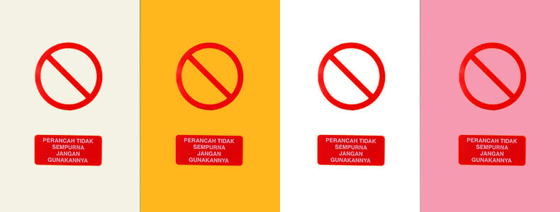 scaffolding label color
